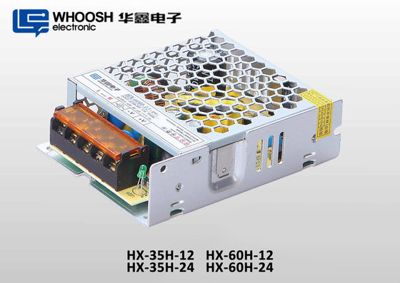 AC 100-240V 60W Slim Power Supply 12V 5A LED Driver 104*82*36mm